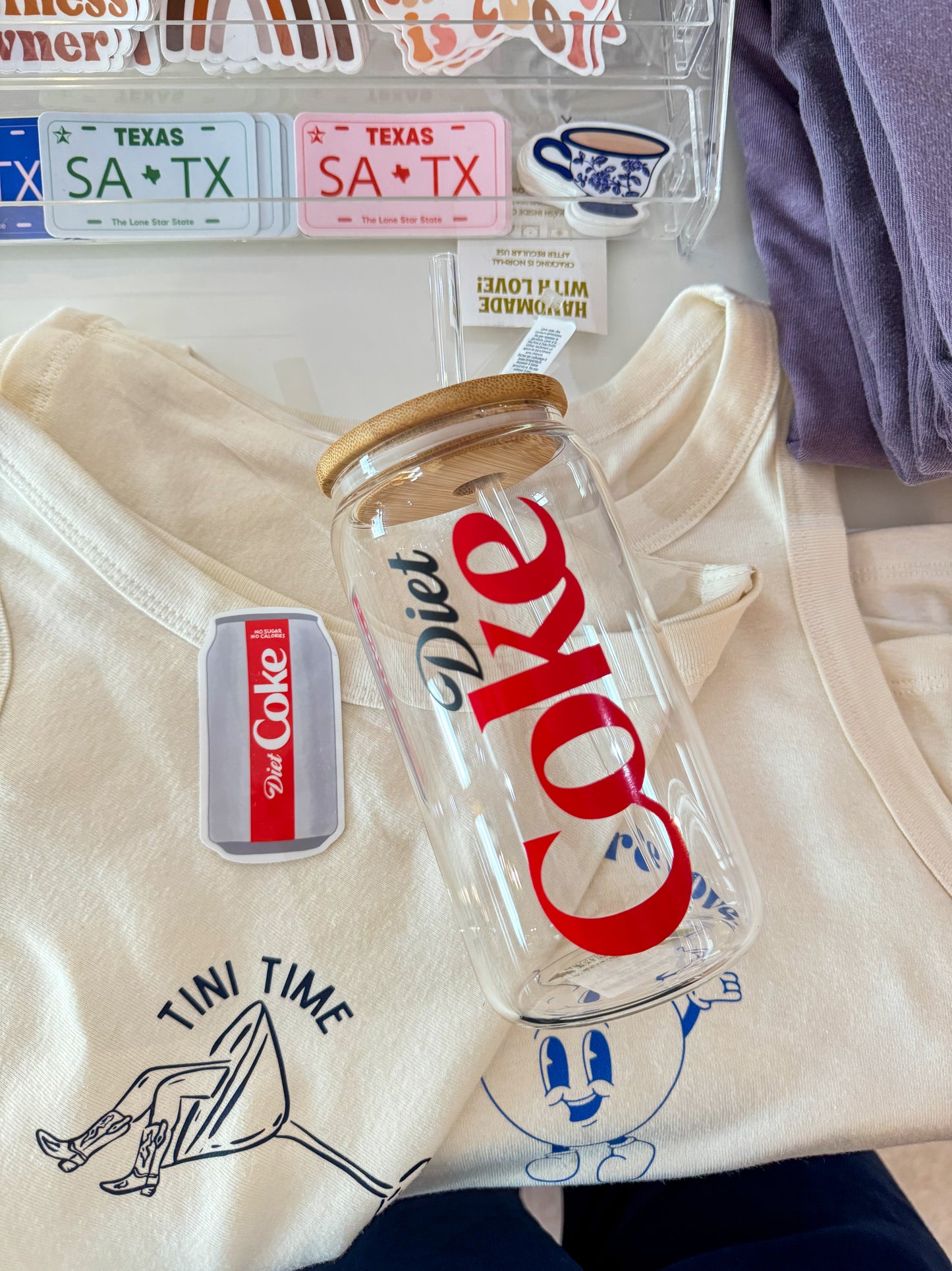 Diet Coke Glass