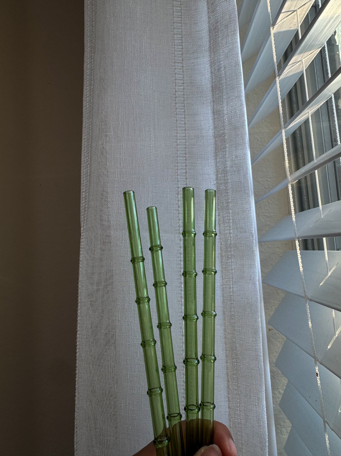 bamboo glass straw