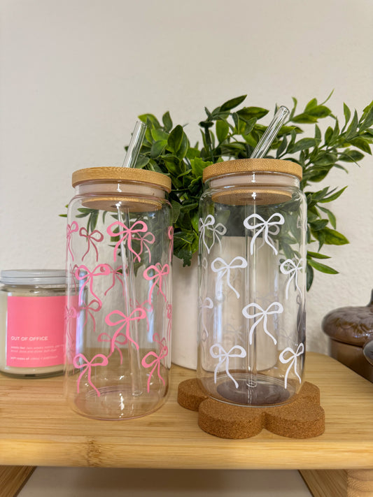 16oz coquette ribbon bows