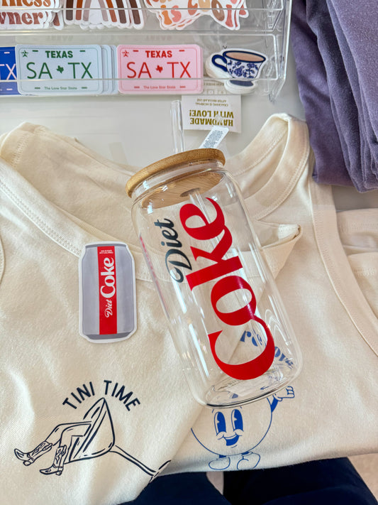 Diet Coke Glass