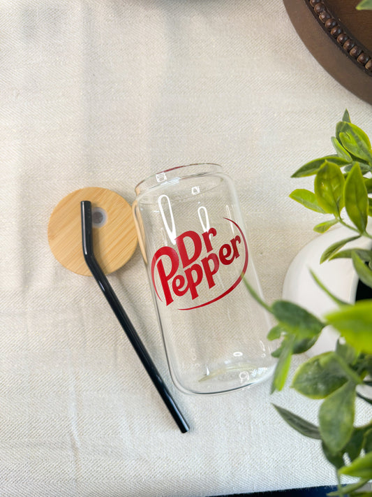 Dr. Pepper Glass